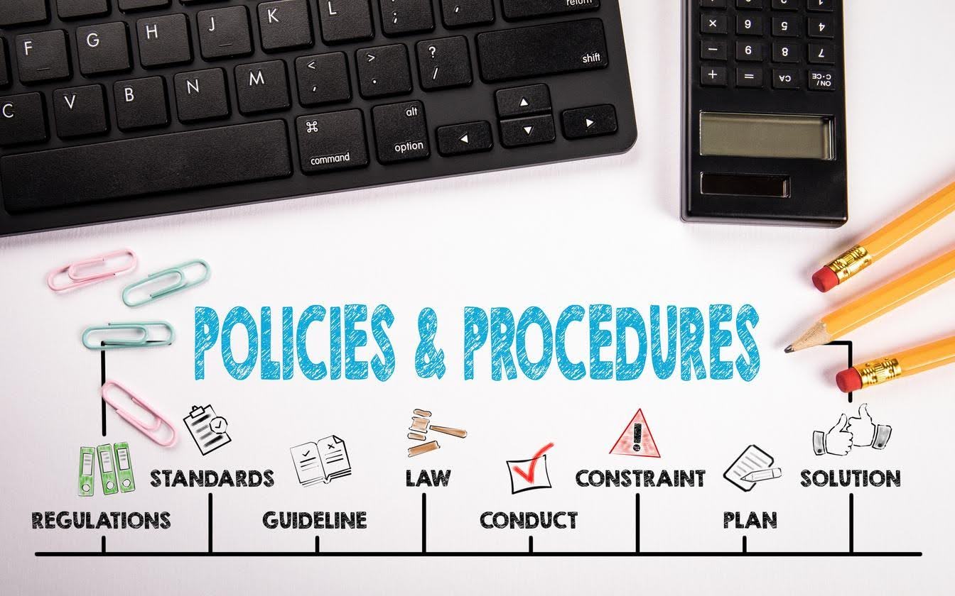 Healthcare policy and procedure manual outlining compliance standards and operational guidelines for healthcare agencies, with guidance from CTK Advisors.